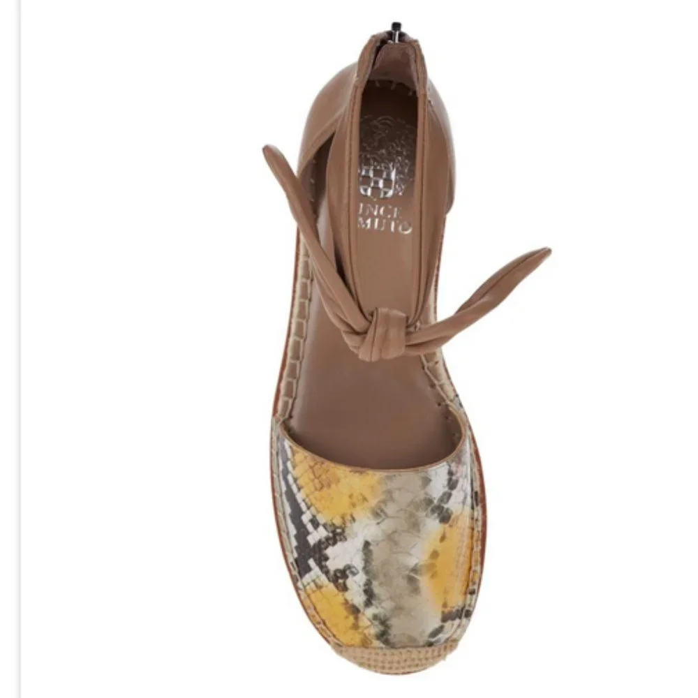 VINCE CAMUTO Printed Espadrilles Sandals